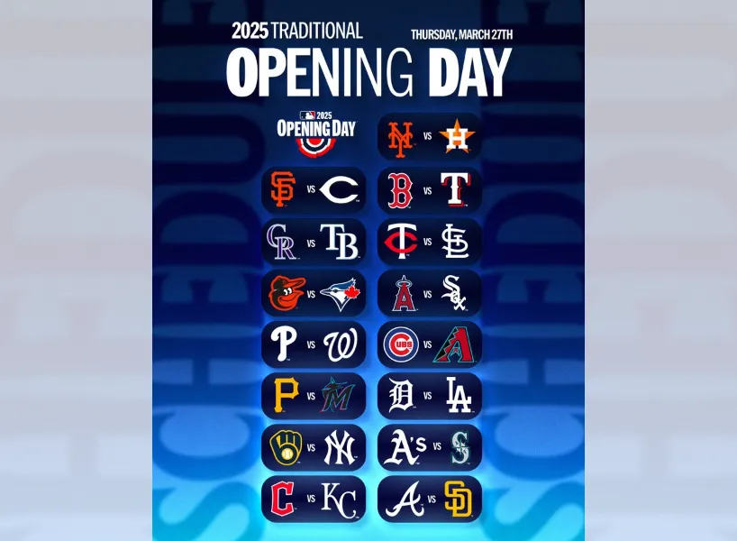 2025美國職棒MLB全攻略：免費直播、賽程、即時比分搶先看！