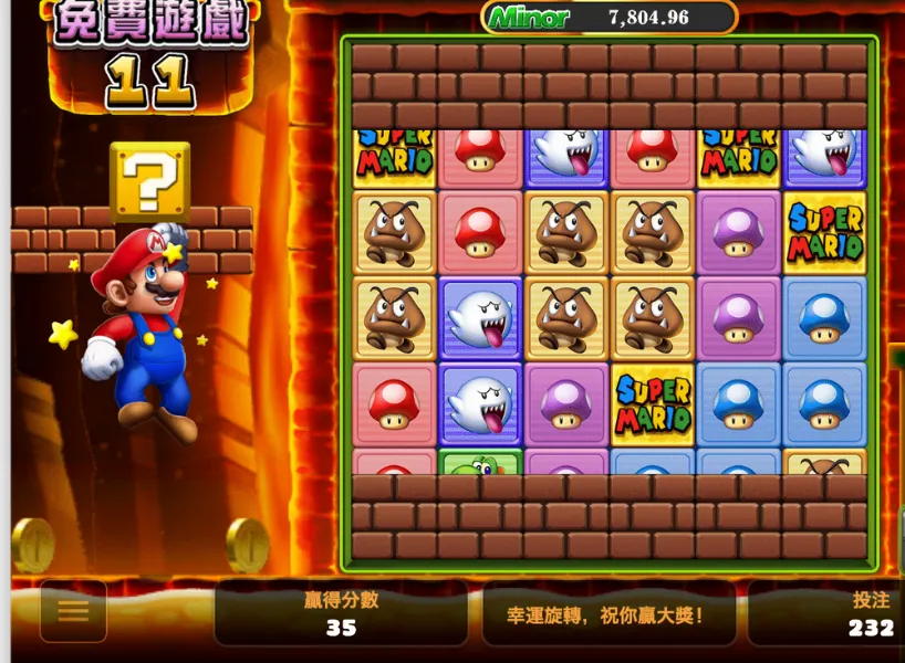 超級瑪利歐 Mario Go 老虎機